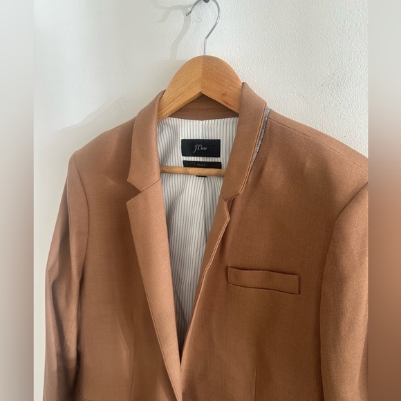 J.Crew Regent blazer in a camel brown wool size 16 - Picture 4 of 11